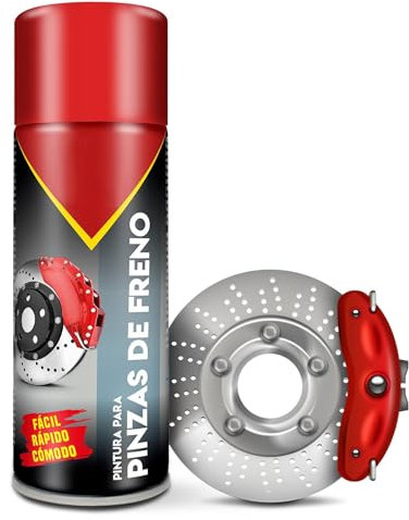 TIENDA EURASIA – Pintura para Pinzas de Freno | Spray Pintura | Pintura Spray | Capacidad 150 ml | 5x17.5 cm