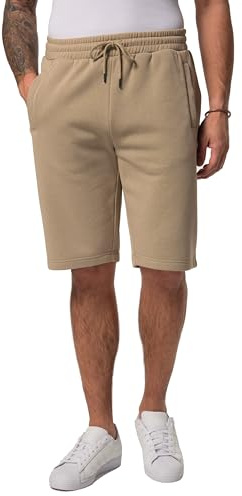 JP 1880 Bermuda, Basic, Kurze Jogginghose, BIS 8XL Pantalon, Moka, L Hommes
