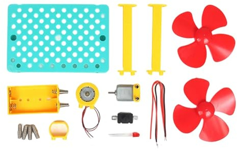 Kits d'expérimentation scientifique Girouette Jouet éducatif amusant Outil pédagogique Assemblage créatif pour projets pour enfants Modèle d'énergie éolienne Expérience pour enfants Pour salle de