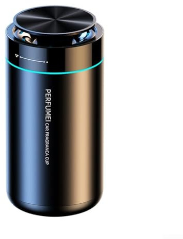 Diffuseur de voiture alimenté par USB avec niveaux de parfum réglables et lumière LED couleur vélo pour améliorer la voiture ()