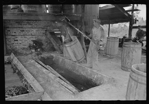 HistoricalFindings Photo: Turpentine Still,State Line,Mississippi,MS,FSA,Farm Security Administration,9