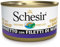 Schesir Cat Jelly Thunfisch mit Rind, Katzenfutter nass in Gelee, 24 Dosen x 85 g