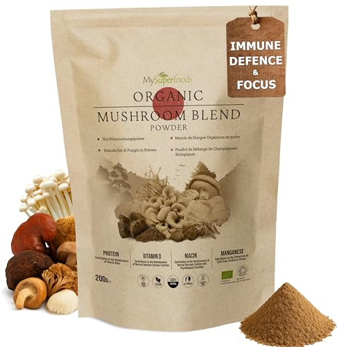 MySuperfoods Organic Mushroom Blend Powder 200g