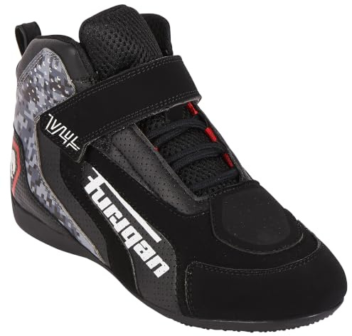 Furygan V4 Vented, Scarpe Uomo, Black Gray, 42 EU