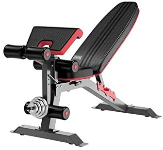 Hantelbank, Bauchmuskelhocker, Gewichtheberhocker, verstellbare Krafttrainingsbank, multifunktionaler Fitnessstuhl/Bauchmuskel-/Sit-Up-Fitnessgerät