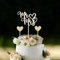 Holz Cake Topper Hochzeit mit Mr & Mrs Torten Deko, Tortenstecker für Jubiläum, Verlobung und,Tortenstecker für Hochzeit Jubiläum Verlobung Antrag