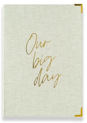 Martha Brook Wedding Planner & Organiser - Luxury Gift for Engaged Couples, Wedding & Engagement Gift, Wedding Planner Book, Wedding Planning Binder.