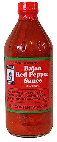 Windmill Bajan Red Pepper Sauce 480ml