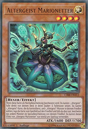 CIBR-DE012 - Altergeist Marionetter - Ultra Rare - 1. Auflage - Deutsch - Circuit Break - mit LMS Trading Fieldcenter-Karte Yugioh