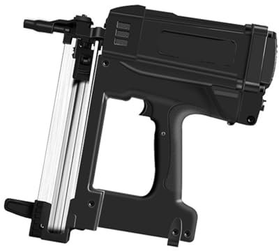 Chiodatrice, Pistola Sparachiodi For Gas Con Batteria Al Litio Da 7,4 V, Telaio Speciale For Pistola Sparachiodi For Gas In Acciaio, Acqua Ed Elettricità E Utensili Pneumatici For Condotti(Package A)