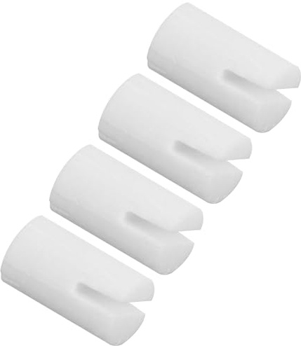 Homoyoyo Tuercas de Hueso de Buey para Banjo 5 Cuerdas, Cejuela de Hueso de Banjo Estructura Estable, Paquete de 4 Piezas para Músicos y Entusiastas
