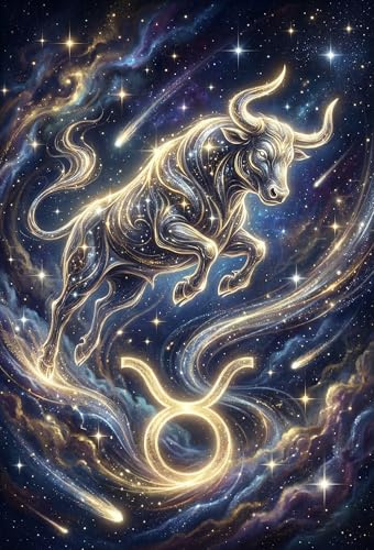 Zodiaco Toro Puzzle 1000 Pezzi, Gioco Rilassante per Famiglia