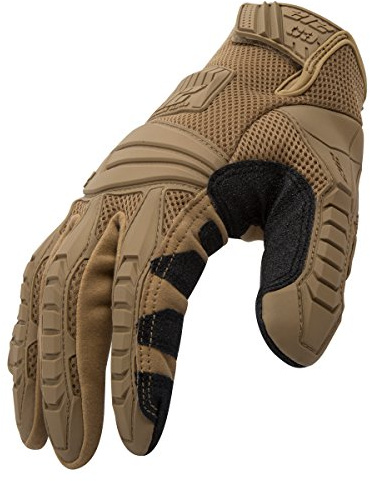 212 Performance Cut-Resistant Impact Protection Work Gloves, EN Level 3, Breathable Air Mesh, Secure Fit Adjustable Cuff, Tan, X-Large