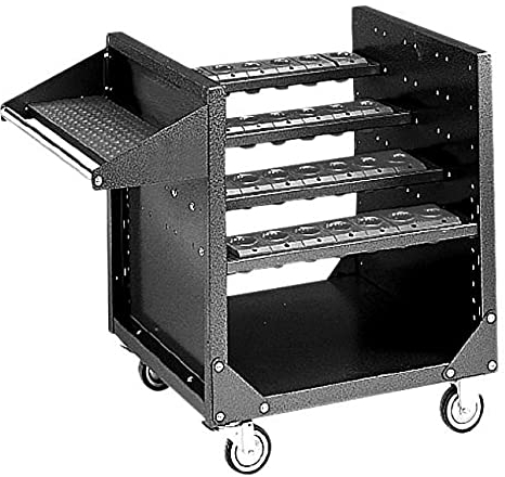 Werkzeug-Wagen Tooling Trolley mit 28 Plätzen für Einsätze SK 40 / BT 40