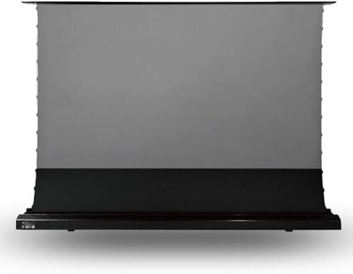 Projection Screen, Projector Curtain, 92 inch 16:9 Floor Rising Electric Anti Light Motorized Projection Screen for Short Throw Projector(72 Inch)