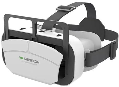 Phone VR Headset - Adjustable VR Headset for Adults Watching Movies | Computer Headsets | Virtual Reality Glasses Compatible with 4.5'-7.0' Smartphone
