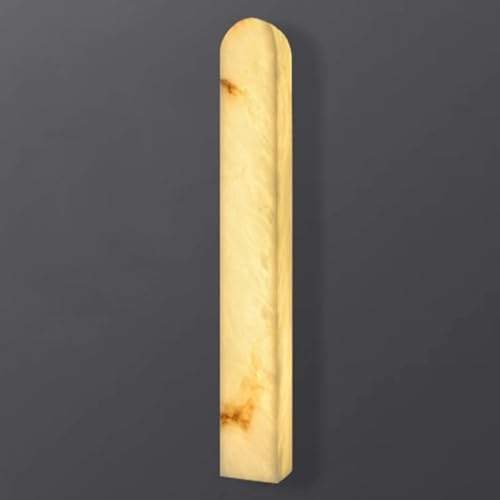 GWJKG Application albâtre Mid siècle Lampe Murale en marbre Blanc pour Chambre Salle Bain de Salon escaliers Couloir