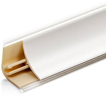 DQ-PP 3m WINKELLEISTE | Weiss matt | 13 x 13mm | PVC | Küchenleiste Arbeitsplatte Abschlussleiste Küchenabschlussleiste Wandabschlussleiste Tischplattenleisten