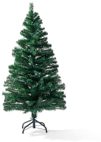 The Twiddlers - 4ft / 1.2m Christmas Tree - Strong Metal Stand, 260 Tips, Traditional Classic Xmas Tree Artificial Decoration, Easy to Assemble