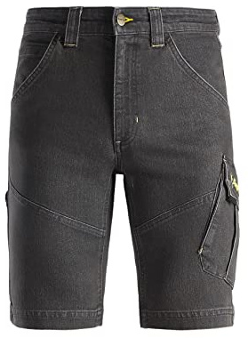 Kapriol Nimes Jeans Pantaloncino Corto da Lavoro Resistente Comodo con Tasche Laterali (M)