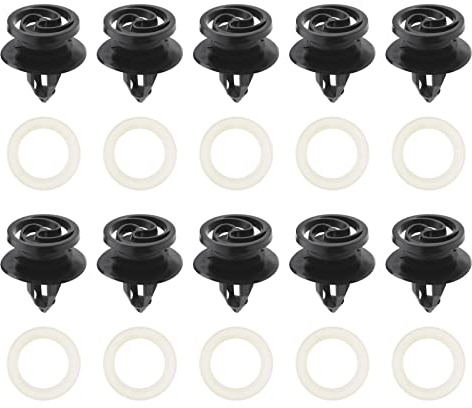 Create idea Lot de 30 Clips de Panneau de Garniture de Porte de Voiture avec scellant 8E0868243 compatibles avec A4 A3 B6 B7 11 mm Clips de Garniture de Voiture de Garniture intérieurs de Voiture
