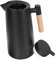 Alipis Thermal Jug Glass Water Pitcher Water Heater Kettle Glass Drinking Bottles with Lids Metal Waterbottle Glass Pitcher with Lid Vacuum Water Bottle Warm Keeping Kettle Glass Black