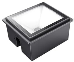 CAYUND Scanner de Codes-Barres à Montage Fixe Noir étanche CMOS QR 2D EP8000Y(Wiegand)