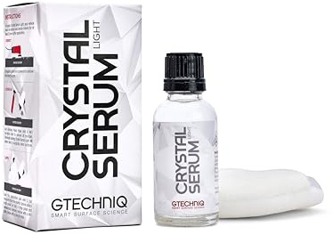 Gtechniq Crystal Serum Light Ceramic Coating for Cars, Protect Car Paintwork, High Shine, Easy to Apply, 50ml (Sufficient for 1 Med-Large Car)-3-5 Years Durability