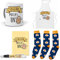 Que Regalar para Suegras. Suegra molas un Huevo. Taza,Delantal, libreta, boli y Trio de Calcetines