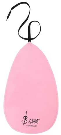 QUARKZMAN Paño de Limpieza para Saxofón, Paño de Limpieza para Clarinete y Flauta, Oboe, Limpiador Flauta Escolar Limpieza Reutilizable Sintético, Rosa
