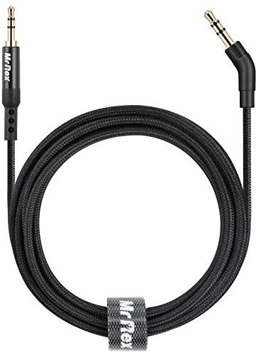 Mr Rex 2,5mm auf 3,5mm Ersatz-Audiokabel Klinkenkabel für Kopfhörer - Kompatibel mit Bose 700 QuietComfort QC35 QC25, JBL E45BT E55BT E65BTNC & AKG Y55 Y50 Y45BT (3m / 10 ft, Schwarz)