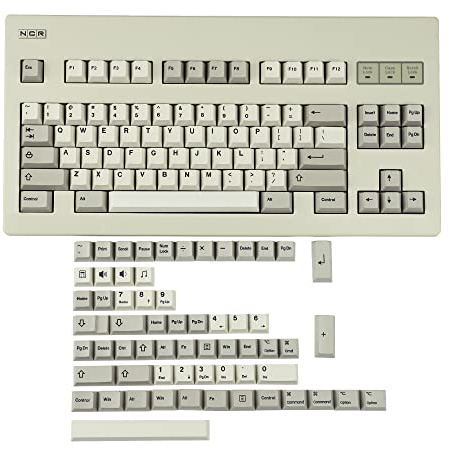 YMDK 143 Shenpo Keycaps Cherry Profile Dye Sub Thick PBT Mac Keycap Set for ANSI 104 TKL GK61 96 75 GMMK NCR80 Mx Keyboard