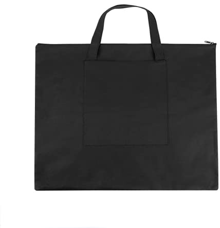 SJTJSPX A2 Sac de Transport pour Planche à Dessin Étanche Sac Portfolio Protection Dossiers Sac de Rangement en Toile Poignée Portable Sac de Peinture Crayons Croquis Fournitures d'art Fourre Tout