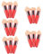 GLEAVI 15pcs Portable Makeup Pens Wet Dry Cosmetic Tools for Application for Home Salon Use for Loose Powder Concealer Makeup