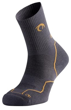 Lurbel Tierra Four, Calcetines anti-ampollas, calcetines de senderismo, calcetín para caminar, sin costuras y transpirable, calcetines Unisex.
