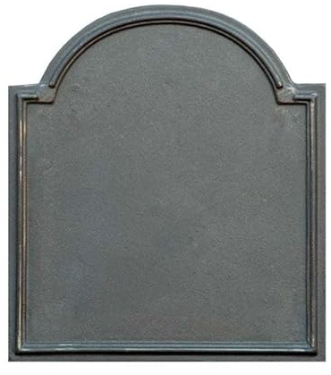 Placa de hierro fundido para chimenea decoración DECO CM. 40 × 46 H SP. 1 cm DS