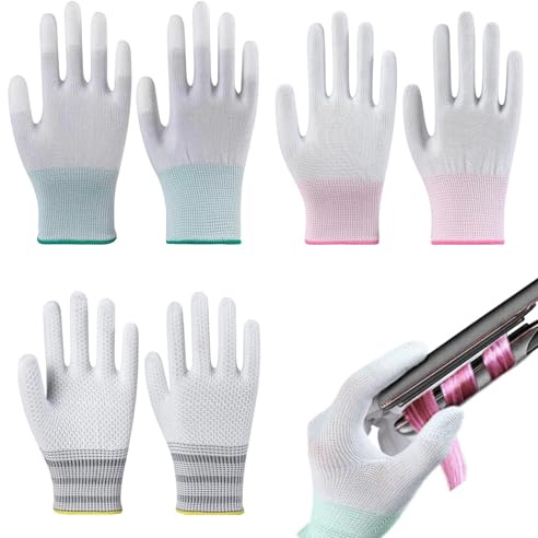3 Pairs Silicone Coated Heat Resistant Gloves for BBQ, Oven, Kitchen, Cooking & Grilling – Durable, Flexible & High Temperature Protection
