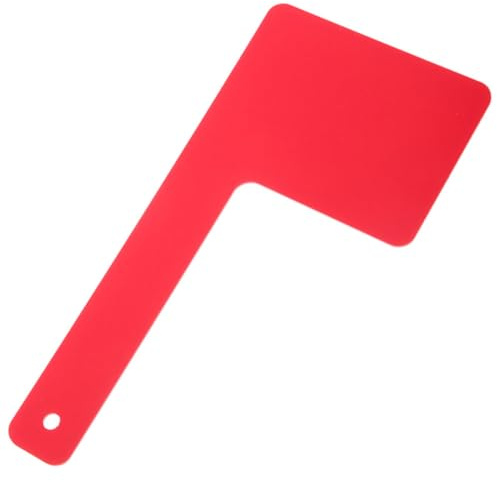 CAXUSD Drapeau de Boîte aux Lettres Extérieur Rouge en Acrylique Solide, Multidirectionnel Pivotant à 360°, Kit de Remplacement pour Boîte aux Lettres Grosse Taille, Accessoire