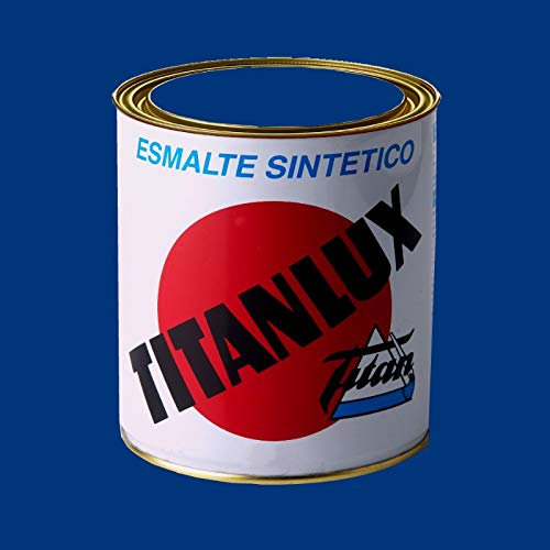 ESMALTE AZUL MARINO BRILLO 4L TITANLUX