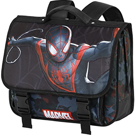 Marvel Spiderman Miles-Cartable 2.0, Noir
