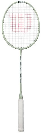 Wilson Impact Badminton Racket, G3 (4), Grau/Weiß
