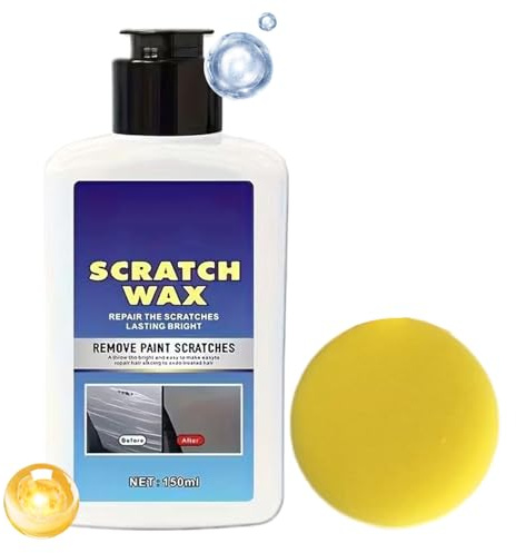Vehículos removedores de rayones: crema reparadora de pintura avanzada, compuesto de pulido abrasivo fino, fórmula de restauración de capa transparente, potenciador de acabado brillante | Solución de