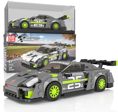 Mould King 27116 911 Speed Champion Technik Car Building Set, Classic Racing Car Model Kits for Display, Gift Ideas for Birthdays and Fans (435+PCS)