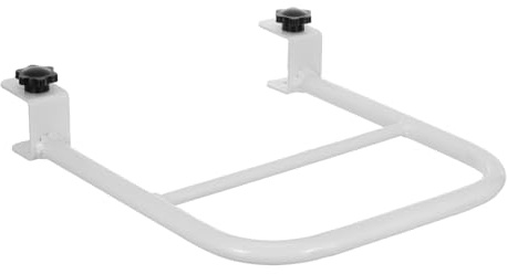 POPETPOP Barrière de Lit Anti-Chute pour Adultes et Seniors, Garde-Corps Blanc Renforcé 28 Cm X 30 Cm, Barre D’Assistance Médicale Robuste pour Lits de Dortoir, Protection Sécurité Chute