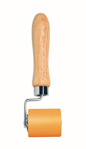 Steinel Rodillo de presión con cojinete de bolas, fabricado en silicona, ideal para encolar cantos y adherir vinilos, láminas y lonas de policloruro de vinilo