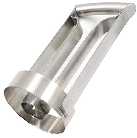 Taglierina per ananas Pineapple Remover in acciaio inossidabile - Taglia rapidamente l'ananas e rimuovi il torsolo, taglierina da cucina, lama più spessa, pelapatate per elettrodomestici da cucina