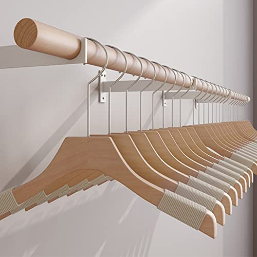 Barra de Ropa montada en la Pared del Perchero, Soporte de exhibición de Ropa al por Menor Varilla Colgante Multiusos, Inicio/Perchero Comercial Toallero
