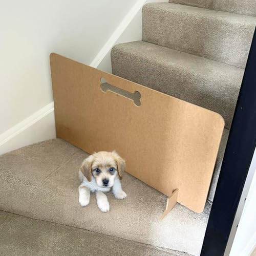 No Drilling Patio & Stair Dog Gate, Indoor Multi-Purpose Barrier (50cm x 80cm)