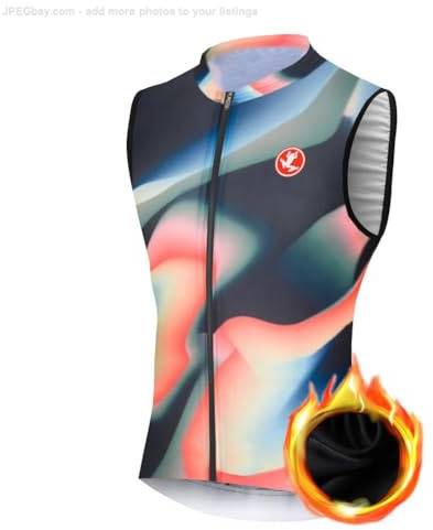 UGLY FROG Gilet Ciclismo Invernale Uomo Leggero Traspirante Antivento Giacca Bicicletta Abbigliamento Sportivo Senza Maniche