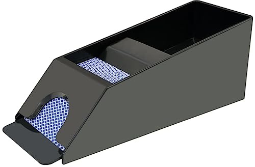 Generico Set da Poker/Blackjack con 600 Chips Laser Alluminio,Fiche e Set da Poker